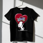 Snp V1 Cleveland Cavaliers Heart Basketball Snoopy Hugging 1 T Shirt