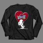 Snp V1 Cleveland Cavaliers Heart Basketball Snoopy Hugging 4 Long Sleeves