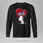 Snp V1 Cleveland Cavaliers Heart Basketball Snoopy Hugging 9 Hoodie
