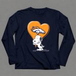 Snp V1 Denver Broncos Snoopy Hugging Heart 6 Long Sleeves