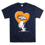 Snp V1 Denver Broncos Snoopy Hugging Heart T Shirt 7