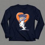 Snp V1 Oklahoma City Thunder Okc Snoopy Heart 6 Long Sleeves