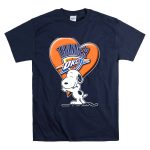 Snp V1 Oklahoma City Thunder Okc Snoopy Heart T Shirt 7