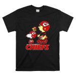 Snpfootball Kansas City Chiefs Snoopy Woodstock Helmet Charlie Brown T Shirt 6
