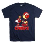 Snpfootball Kansas City Chiefs Snoopy Woodstock Helmet Charlie Brown T Shirt 7