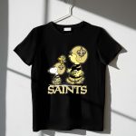 Snpfootball New Orleans Saints Peanuts Snoopy Woodstock Football Helmets 1 T Shirt