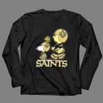 Snpfootball New Orleans Saints Peanuts Snoopy Woodstock Football Helmets 4 Long Sleeves