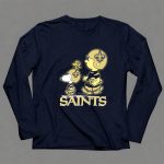 Snpfootball New Orleans Saints Peanuts Snoopy Woodstock Football Helmets 4 Long Sleeves1