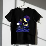 Snpfootball New York Giants Snoopy And Peanuts Characters With Helmets 1 T Shirt