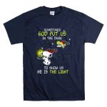 Sometimes God Put Us in the Dark He Is the Light Snoopy and Woodstock Candles T Shirt 7 1.jpg