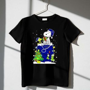 St Louis Blues Christmas With Snoopy And Woodstock 1 T Shirt.jpg
