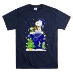 St Louis Blues Christmas With Snoopy And Woodstock T Shirt 7.jpg
