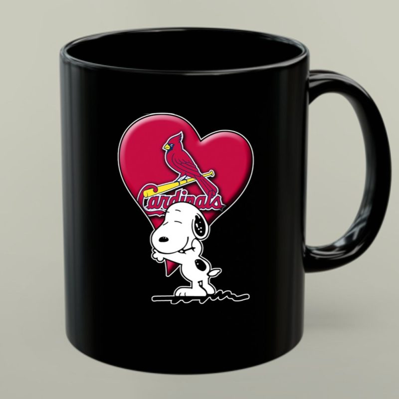 St Louis Cardinals Heart With Snoopy Hugging 1 Mug.jpg