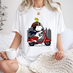 St Louis Cardinals Snoopy Dog Drive Motobike Shirt
