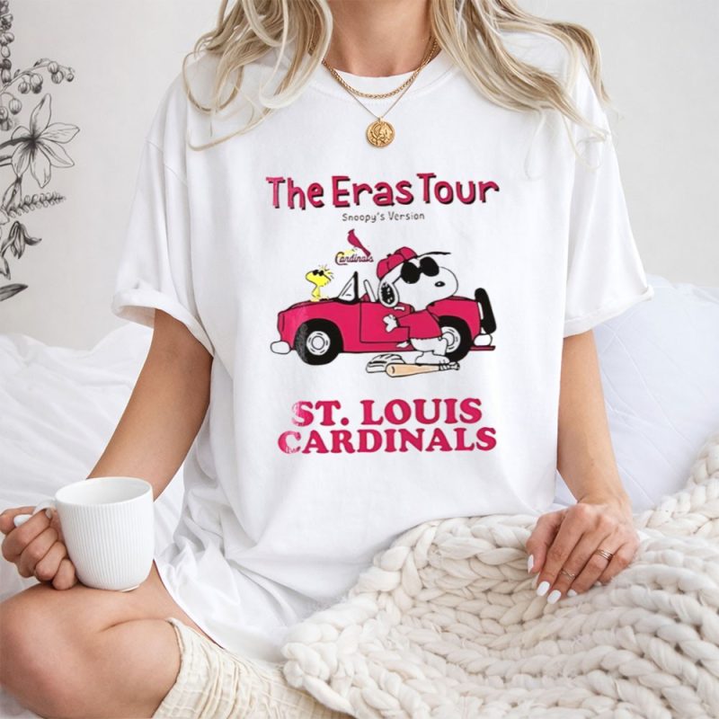 St Louis Cardinals The Eras Tour Snoopy 1 T Shirt