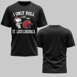 St Louis Cardinals x snoopy Mars ll Over Print T Shirt 1.png