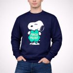St Patricks Day Snoopy Pinch Proof with Shamrock 3 Sweatshirt