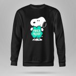 St Patricks Day Snoopy Pinch Proof with Shamrock 9 Sweatshirt
