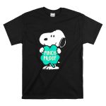 St Patricks Day Snoopy Pinch Proof with Shamrock T Shirt 6