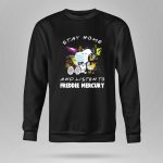 Stay Home and Listen to Freddie Mercury with Snoopy Mask and Headphones 9 Sweatshirt.jpg