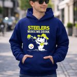 Steelers Make Me Drink Snoopy Pittsburgh Steelers Fans 8 Hoodie