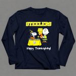 Steelers Snoopy Charlie Brown Happy Thanksgiving 6 Long Sleeves