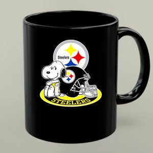 Steelers Snoopy Pittsburgh Helmet Nfl Peanuts Football Combination 1 mug.jpg