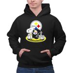 Steelers Snoopy Pittsburgh Helmet Nfl Peanuts Football Combination 2 Hoodie