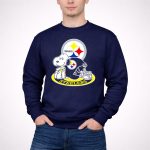 Steelers Snoopy Pittsburgh Helmet Nfl Peanuts Football Combination 3 Sweatshirt