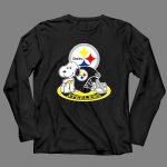 Steelers Snoopy Pittsburgh Helmet Nfl Peanuts Football Combination 4 Long Sleeves