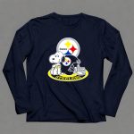 Steelers Snoopy Pittsburgh Helmet Nfl Peanuts Football Combination 6 Long Sleeves