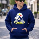 Steelers Snoopy Pittsburgh Helmet Nfl Peanuts Football Combination 8 Hoodie