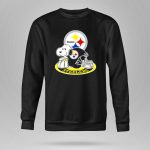 Steelers Snoopy Pittsburgh Helmet Nfl Peanuts Football Combination 9 Sweatshirt