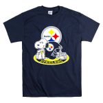 Steelers Snoopy Pittsburgh Helmet Nfl Peanuts Football Combination T Shirt 7