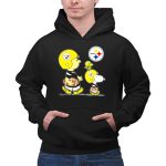 Steelers Snoopy Woodstock Charlie Brown Football Game Day Parade 2 Hoodie