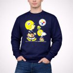 Steelers Snoopy Woodstock Charlie Brown Football Game Day Parade 3 Sweatshirt