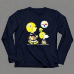 Steelers Snoopy Woodstock Charlie Brown Football Game Day Parade 6 Long Sleeves