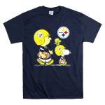 Steelers Snoopy Woodstock Charlie Brown Football Game Day Parade T Shirt 7
