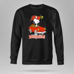 Tampa Bay Buccaneers Snoopy Driving Peanuts Woodstock Car Football Fan 9 Sweatshirt
