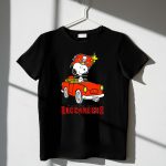 Tampa Bay Buccaneers Snoopy Driving Red Car 1 T Shirt