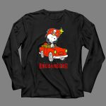 Tampa Bay Buccaneers Snoopy Driving Red Car 4 Long Sleeves
