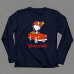 Tampa Bay Buccaneers Snoopy Driving Red Car 6 Long Sleeves
