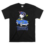 Tennessee Titans Snoopy Driving Woodstock Ride T Shirt 6