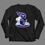 Tennessee Titans Snoopy Football Mascot 4 Long Sleeves