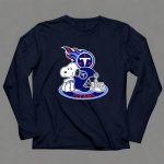 Tennessee Titans Snoopy Football Mascot 6 Long Sleeves