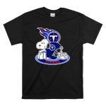 Tennessee Titans Snoopy Football Mascot T Shirt 6