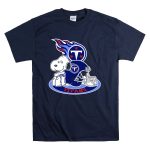 Tennessee Titans Snoopy Football Mascot T Shirt 7