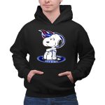 Tennessee Titans Snoopy Holding Football 2 Hoodie