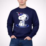 Tennessee Titans Snoopy Holding Football 3 Sweatshirt