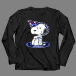 Tennessee Titans Snoopy Holding Football 4 Long Sleeves